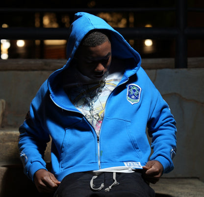 Breakthrough Blue Zip Up