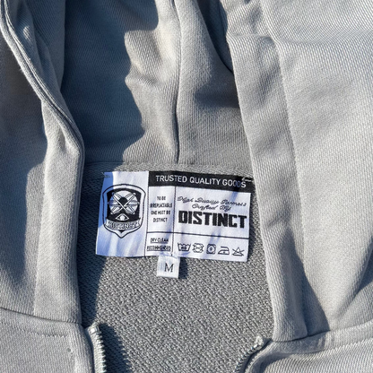 Grindset Grey Zip Up