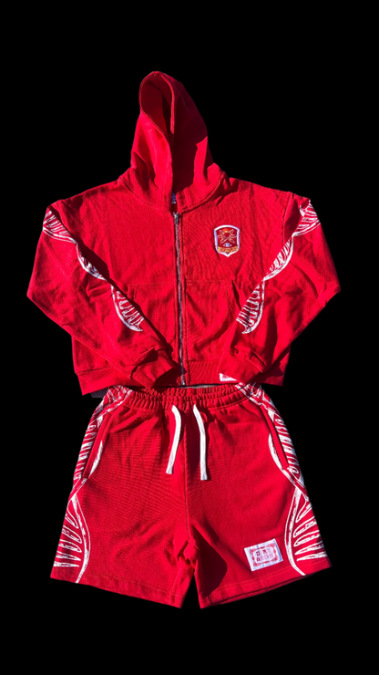 RedLine Red Zip Up