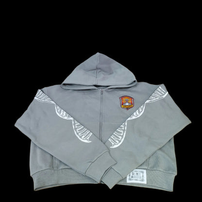 Grindset Grey Zip Up