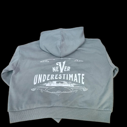 Grindset Grey Zip Up